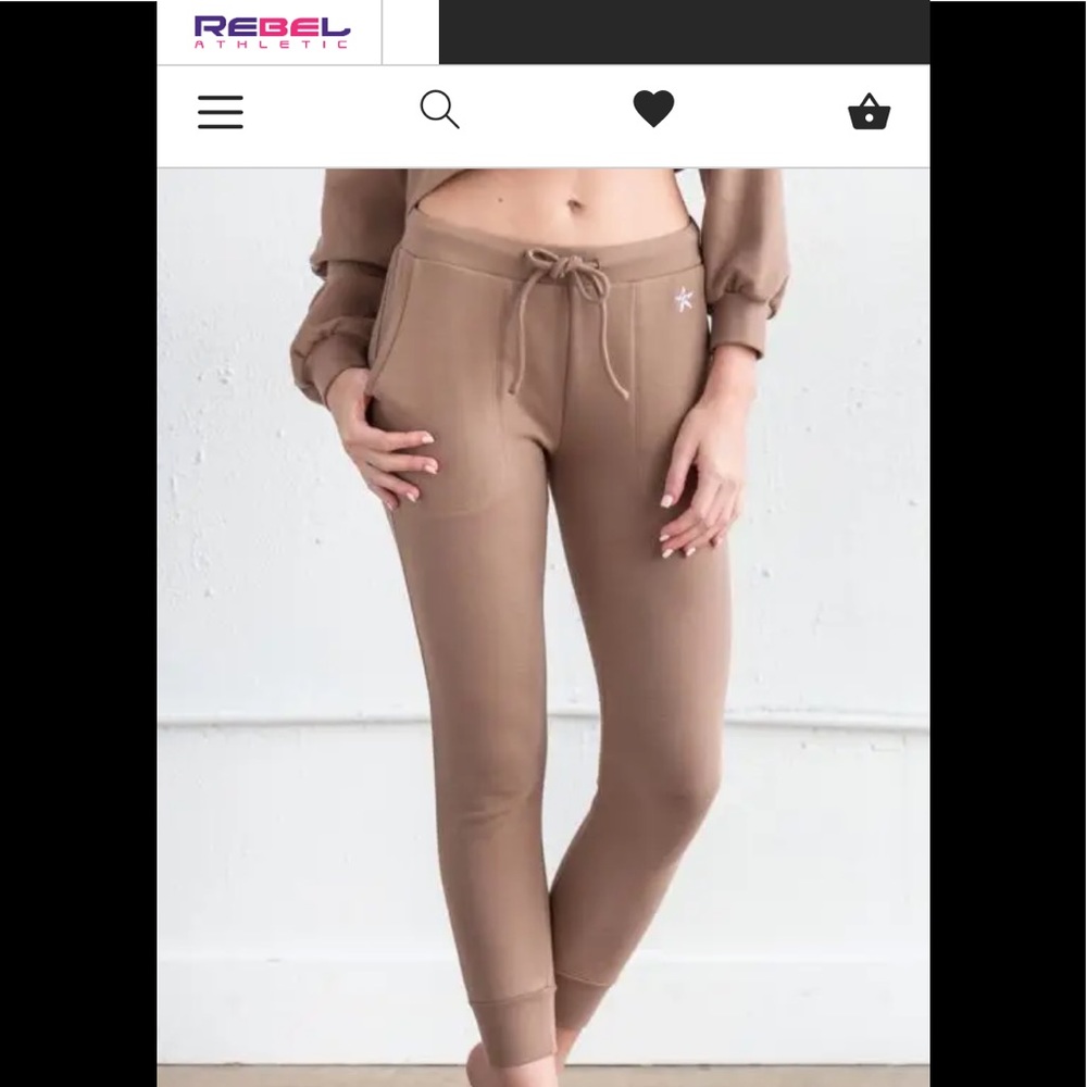 Rebel athletic adult small joggers